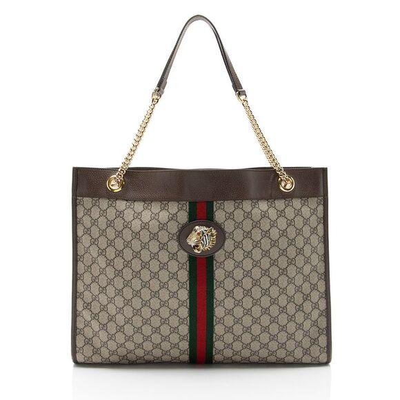 Gucci GG Supreme Rajah Large Tote - Picture 1 of 16